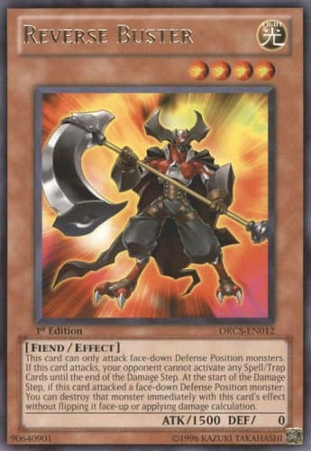 Reverse Buster - ORCS-EN012 Rare Unlimited