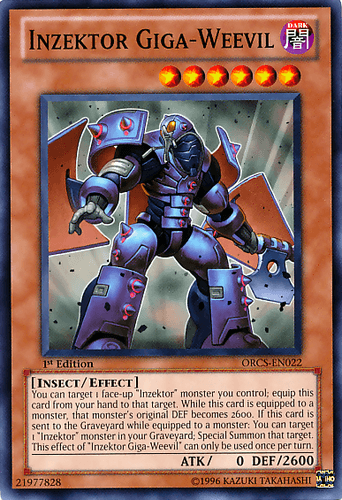 Inzektor Giga-Weevil - ORCS-EN022 Common 1st Edition