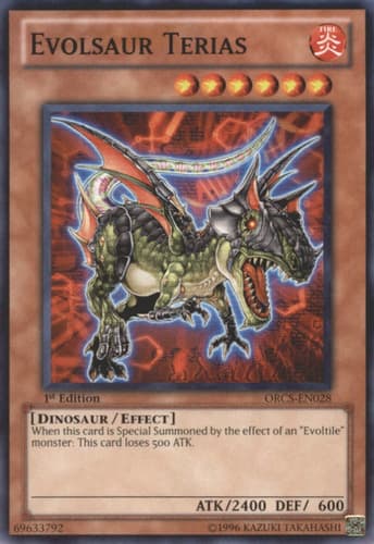Evolsaur Terias - ORCS-EN028 Common Unlimited