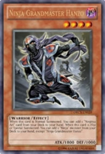 Ninja Grandmaster Hanzo - ORCS-EN029 Ultra Rare 1st Edition