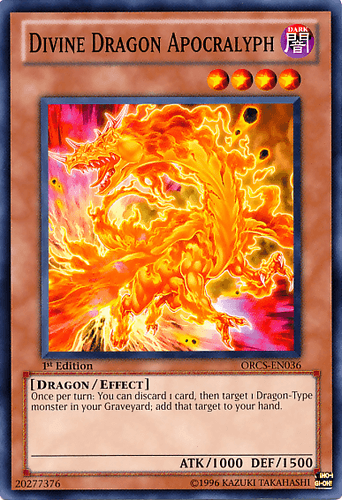 Divine Dragon Apocralyph - ORCS-EN036 Common 1st Edition