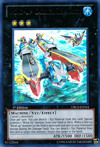 Wind-Up Carrier Zenmaity - ORCS-EN044 Ultimate Rare 1st Edition