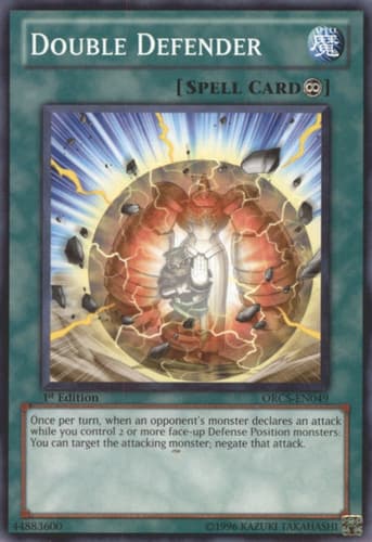Double Defender - ORCS-EN049 Common 1st Edition