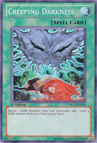Creeping Darkness - ORCS-EN059 Super Rare Unlimited