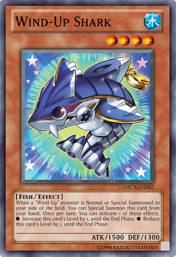 Wind-Up Shark - ORCS-EN082 Super Rare 1st Edition