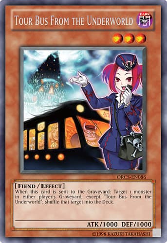 Tour Bus From the Underworld - ORCS-EN086 Secret Rare Unlimited