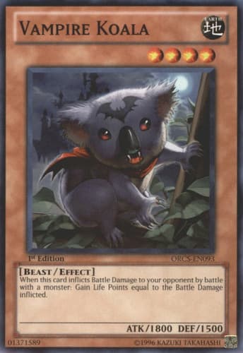 Vampiric Koala - ORCS-EN093 Common 1st Edition