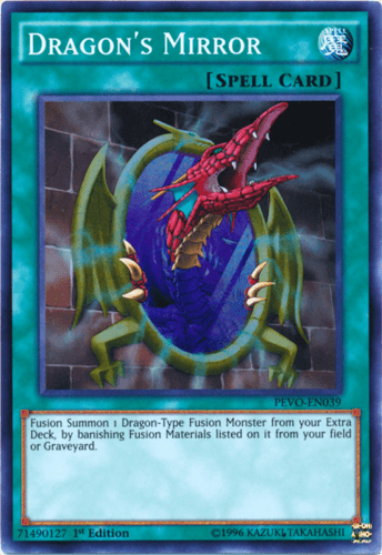 Dragon's Mirror - PEVO-EN039 Super Rare 1st Edition