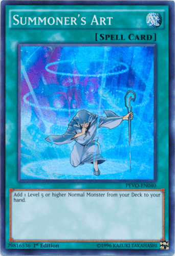 Summoner's Art - PEVO-EN040 Super Rare 1st Edition