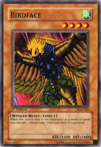 Birdface - PGD-005 Common 1st Edition