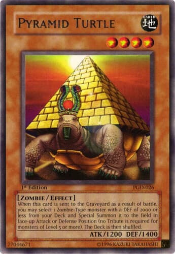 Pyramid Turtle - PGD-026 Rare 1st Edition