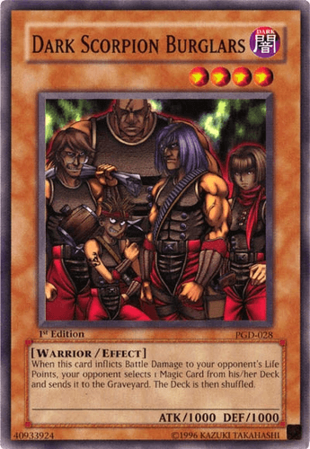 Dark Scorpion Burglars - PGD-028 Common Unlimited