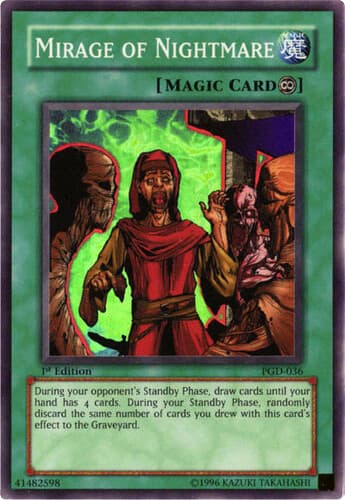 Mirage of Nightmare - PGD-036 Super Rare 1st Edition