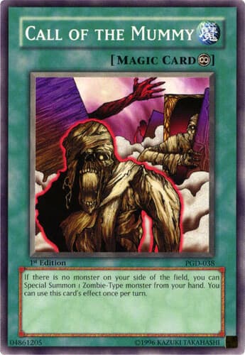 Call of the Mummy - PGD-038 Common 1st Edition