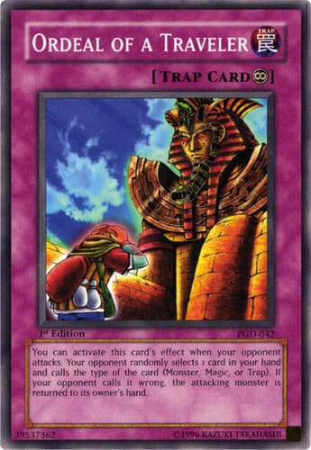 Ordeal of a Traveler - PGD-042 Common 1st Edition