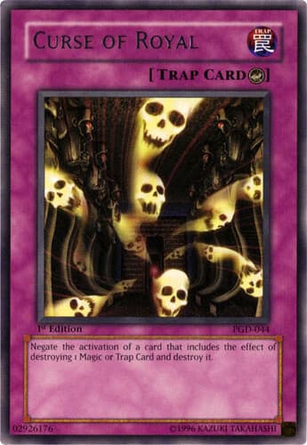 Curse of Royal - PGD-044 Rare 1st Edition