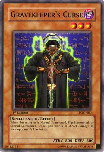 Gravekeeper's Curse - PGD-060 Common 1st Edition
