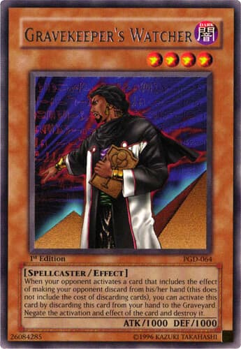 Gravekeeper's Watcher - PGD-064 Rare Unlimited