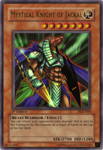 Mystical Knight of Jackal - PGD-069 Ultra Rare 1st Edition