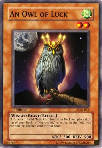 An Owl of Luck - PGD-073 Common 1st Edition