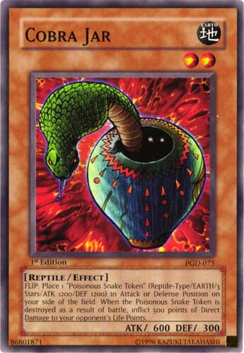 Cobra Jar - PGD-075 Common Unlimited