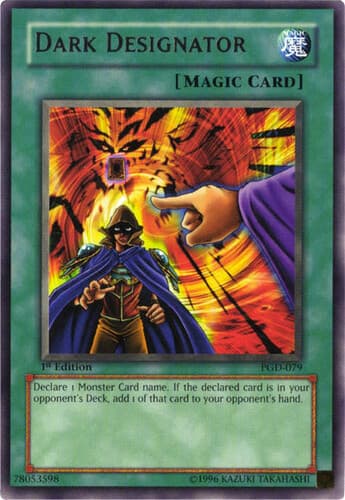 Dark Designator - PGD-079 Rare 1st Edition
