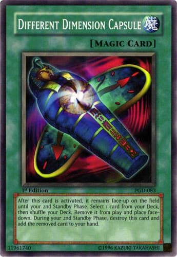 Different Dimension Capsule - PGD-083 Common 1st Edition