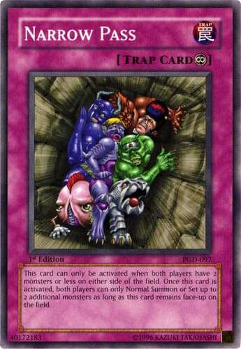 Narrow Pass - PGD-097 Common 1st Edition