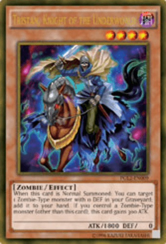 Tristan, Knight of the Underworld - PGL2-EN009 Gold Secret Rare Unlimited