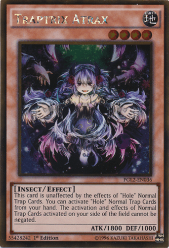 Traptrix Atrax - PGL2-EN036 Gold Rare Unlimited