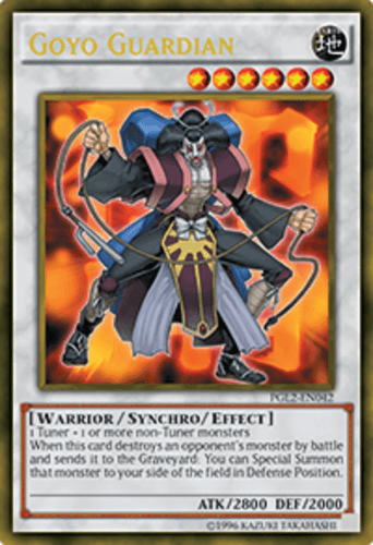 Goyo Guardian - PGL2-EN042 Gold Rare Unlimited
