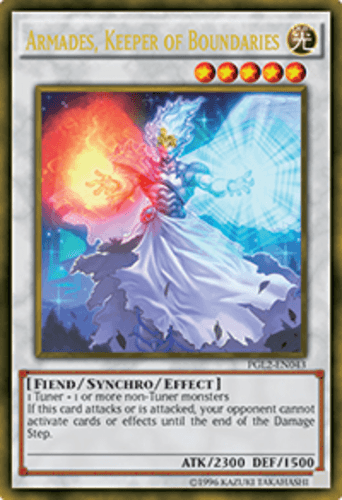 Armades, Keeper of Boundaries - PGL2-EN043 Gold Rare Unlimited