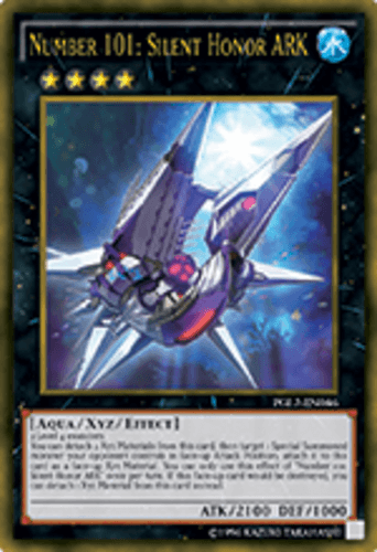 Number 101: Silent Honor ARK - PGL2-EN046 Gold Rare Unlimited