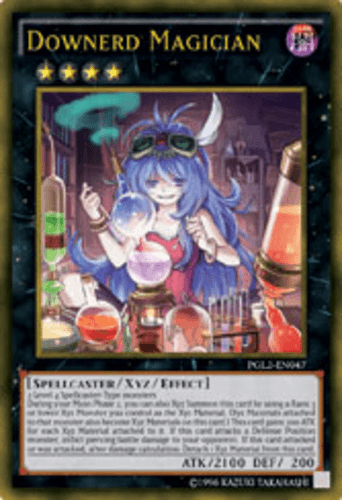 Downerd Magician - PGL2-EN047 Gold Rare Unlimited