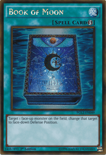 Book of Moon - PGL2-EN049 Gold Rare Unlimited
