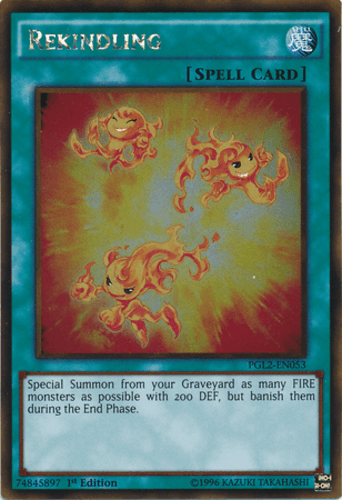 Rekindling - PGL2-EN053 Gold Rare Unlimited
