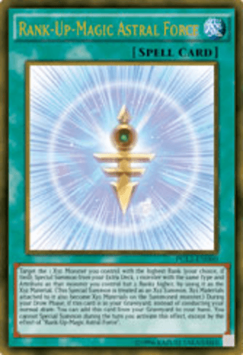 Rank-Up-Magic Astral Force - PGL2-EN060 Gold Rare 1st Edition