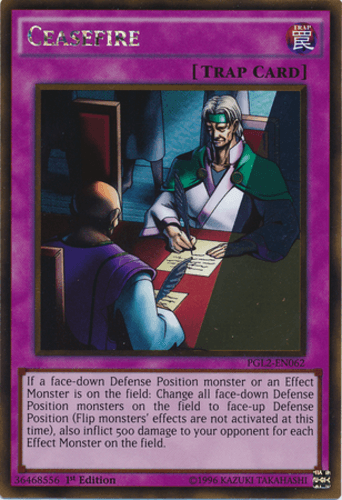 Ceasefire - PGL2-EN062 Gold Rare Unlimited