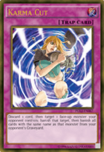 Karma Cut - PGL2-EN067 Gold Rare Unlimited