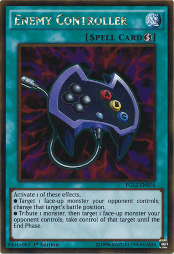 Enemy Controller - PGL2-EN076 Gold Rare Unlimited