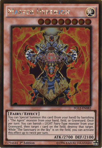 Master Hyperion - PGL2-EN082 Gold Rare Unlimited