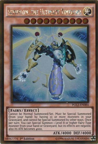 Sephylon, the Ultimate Timelord - PGL2-EN084 Gold Rare Unlimited