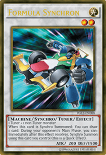 Formula Synchron - PGL2-EN088 Gold Rare Unlimited