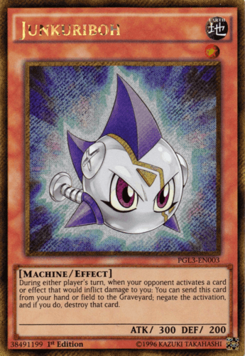 Junkuriboh - PGL3-EN003 Gold Secret Rare 1st Edition