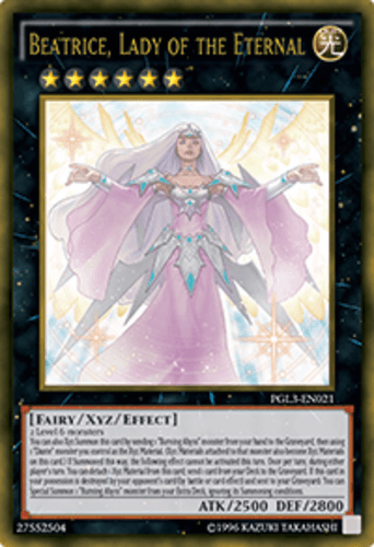 Beatrice, Lady of the Eternal - PGL3-EN021 Gold Secret Rare 1st Edition