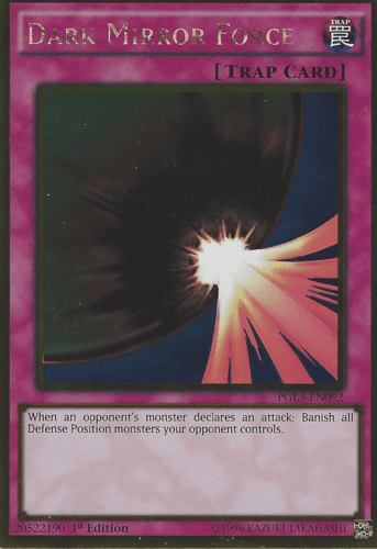 Dark Mirror Force - PGL3-EN092 Gold Rare 1st Edition