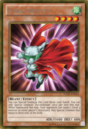 Dynatherium - PGLD-EN014 Gold Secret Rare Unlimited