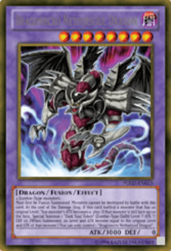 Dragonecro Nethersoul Dragon - PGLD-EN015 Gold Secret Rare Unlimited