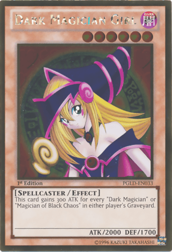 Dark Magician Girl - PGLD-EN033 Gold Rare Unlimited