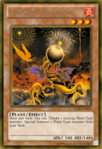 Lonefire Blossom - PGLD-EN034 Gold Rare 1st Edition